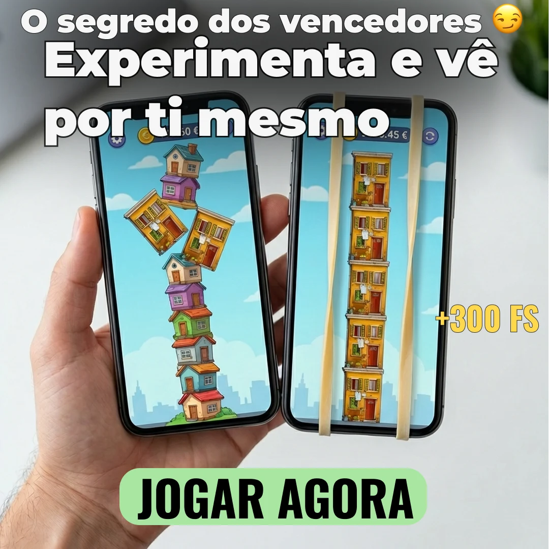 Experimenta o jogo de construção de torres
